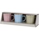 EH 3dílná sada porcelánových hrnků Tea time, 100 ml - thumb (1)