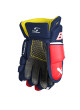 Hokejové rukavice Bauer Supreme M3 Navy/Red/White Junior 11 palců - thumb (1)