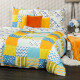 4Home Krepové povlečení Patchwork blue, 140 x 200 cm, 70 x 90 cm - thumb (8)