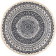 Kusový koberec Mandala béžová, 82 cm - thumb (0)