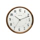 LAVVU Dřevěné hodiny s plynulým chodem RETRO, pr. 31,5 cm - thumb (0)