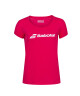 Dámské tričko Babolat  Exercise Tee Red S - thumb (2)