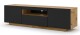 ARTBm TV stolek AURA 150 | dub artisan / černá - thumb (0)
