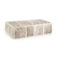 Obal na přikrývky FANCY HOME 80 x 52 x 20 cm, smetanová - thumb (0)