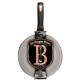 Berlinger Haus Pánev s odnímatelnou rukojetí a víkem Black Rose Collection, 24 cm - thumb (3)