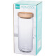 4Home Skleněná dóza na potraviny s víkem Bamboo Style, 1000 ml, 1000 ml - thumb (5)