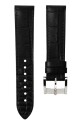 Kožený řemínek Biatec | Černý z teletiny krokodýlí vzor - 20 mm - Zlatá - thumb (1)