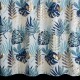 ArtFir Závěs MALTA K | modré listy 140 x 250 cm - thumb (6)