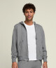 Pánská mikina Wilson  M  Team Zip Hoodie Medium Gray Heather XXL - thumb (0)