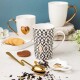 Florina Porcelánový hrnek s infuzérem Glitz, 350 ml - thumb (1)