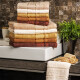 4Home Ručník Bamboo Premium tmavě hnědá, 30 x 50 cm, sada 2 ks - thumb (7)