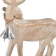 4Home Dekorace z mangového dřeva Nordic Reindeer, 33 cm - thumb (3)