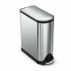 Simplehuman Pedálový odpadkový koš 45 l, nerez - thumb (0)