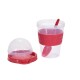 EH Hrnek na jogurt se lžičkou, 600 ml, plast, mix barev - thumb (4)