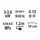 Fala - Baterie umyvadlová s elektrickým ohřívačem vody (10cm) TO-75931  - thumb (2)