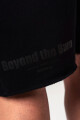 Pánské šortky Nebbia  Gym Sweatshorts NO BS Black XXL - thumb (2)