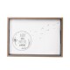 Orion Tác lisované dřevo servírovací KAŽDÝ DEN 34x24 cm  - thumb (1)