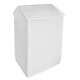 NOFER 14027 odpadkový koš výklopný, 55 l, bílý plast ABS - thumb (0)