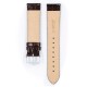 Řemínek Hirsch Crocograin (NO QR) - hnědý - 20 mm - M – Střední délka - 18 mm - Zlatá - thumb (3)