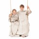 Decoking Deka s rukávy Lazy Kids krémová, 90 x 105 cm - thumb (2)