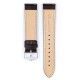 Řemínek Hirsch Kent - hnědý - 18 mm - L – Standardní délka (doporučujeme) - 16 mm - Stříbrná - thumb (2)