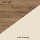 ArtCross Šatní skříň HUGO | 10 Barva: craft zlatý /craft tobaco - thumb (4)