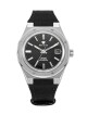 Nivada Grenchen F77 Black Date 69000A77 - Canvas Velcro Strap - thumb (0)
