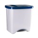 Denox Ecologic pedálový odpadkový koš 50 l, plast, modrý - thumb (0)