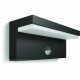 Philips Bustan UltraEfficient venkovní nástěnné svítidlo se senzorem LED 3,8W 4000K, antracitová - thumb (0)