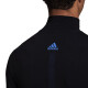 Pánské tričko adidas  Primeknit Running Black Melange S - thumb (7)