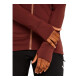 Dámská mikina Icebreaker Merino 260 Quantum IV LS Zip Port/Cedar Wood S - thumb (6)