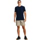 Pánské tričko Under Armour  Seamless Wordmark SS Dark Blue L - thumb (0)