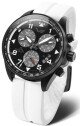 Vostok Europe Space Race Chrono Line 6S30-325C744S - Bílý silikonový řemínek (luminiscenční) - thumb (1)