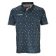 Pánské tričko CCM Golf Fitted Printed Polo Dark Midnight XL - thumb (0)