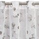 ArtFir Záclona BESSY K | bílá/růžová 140 x 250 cm - thumb (3)