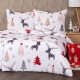4Home Povlečení Cute reindeer mikroflanel, 140 x 200 cm, 70 x 90 cm - thumb (0)