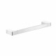 GEDY PI213513 Pirenei držák ručníků 35 x 6,6 cm, stříbrná - thumb (0)