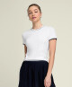 Dámské tričko Wilson  W Team Seamless Tee Bright White S - thumb (0)