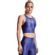 Dámské tílko Under Armour  Iso Chill Crop Tank Purple M - thumb (5)