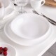 Altom Sada hlubokých talířů z opálového skla White harmony 22,5 cm, 6 ks - thumb (1)