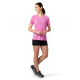 Smartwool Dámské Merino Sport 120 Short Sleeve Fiji flower heather S růžová - thumb (2)