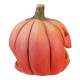 Svícen Dýně vyřezávaná oranžová, terakota, pr. 26 cm - thumb (4)