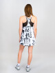 Dámská sukně BIDI BADU  Melbourne Printed Cut Out Skort White/Black M - thumb (3)