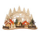 Solight LED vánoční městečko s kostelem, 30x19cm, 2x AAA - thumb (0)