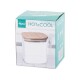4Home Skleněná dóza na potraviny s víkem Bamboo, 550 ml, 550 ml - thumb (6)