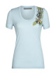Dámské tričko Icebreaker  Tech Lite II SS Scoop Tee Fabulous Fer Haze L - thumb (0)