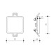 Panlux PN14300010 Podhledové LED svítidlo Downlight Square 6 W, přírodní bílá - thumb (2)