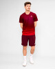 Pánské tričko BIDI BADU  Protected Leafs Tee Bordeaux M - thumb (1)