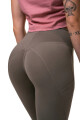 Nebbia Fit & Smart legíny s vysokým pasem 572 Mocha - thumb (6)