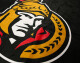 TipTrade Osuška NHL Ottawa Senators Black 70 x 140 cm - thumb (2)